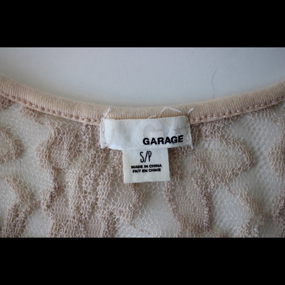 Garage Cream Lace Dress - Picture 4 of 4